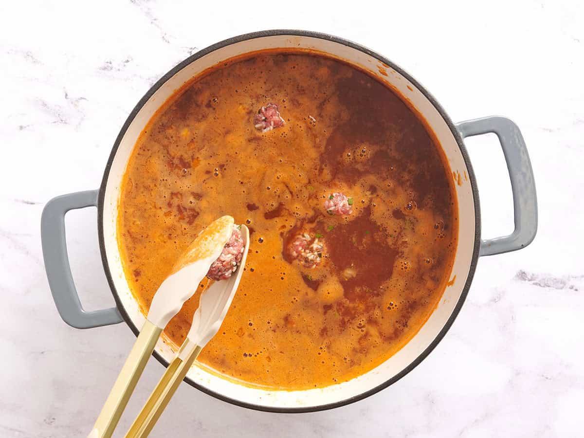 Mexican Meatball Soup (Albóndigas Soup)
