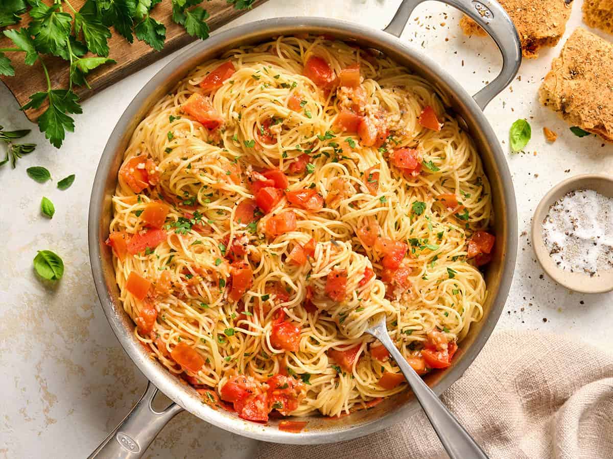 Angel Hair Pasta Pomodoro