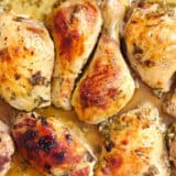 greek chicken up close