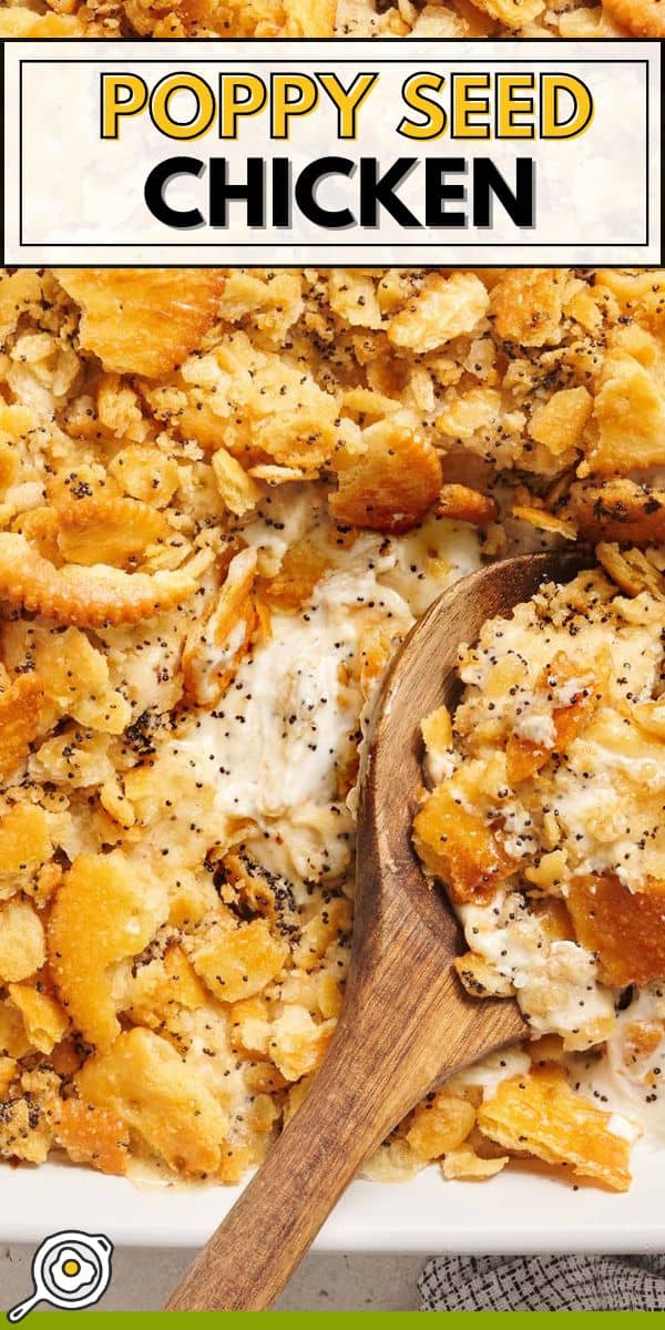poppy seed chicken pin image