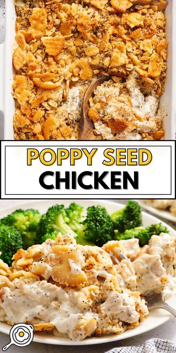 poppy seed chicken pin image