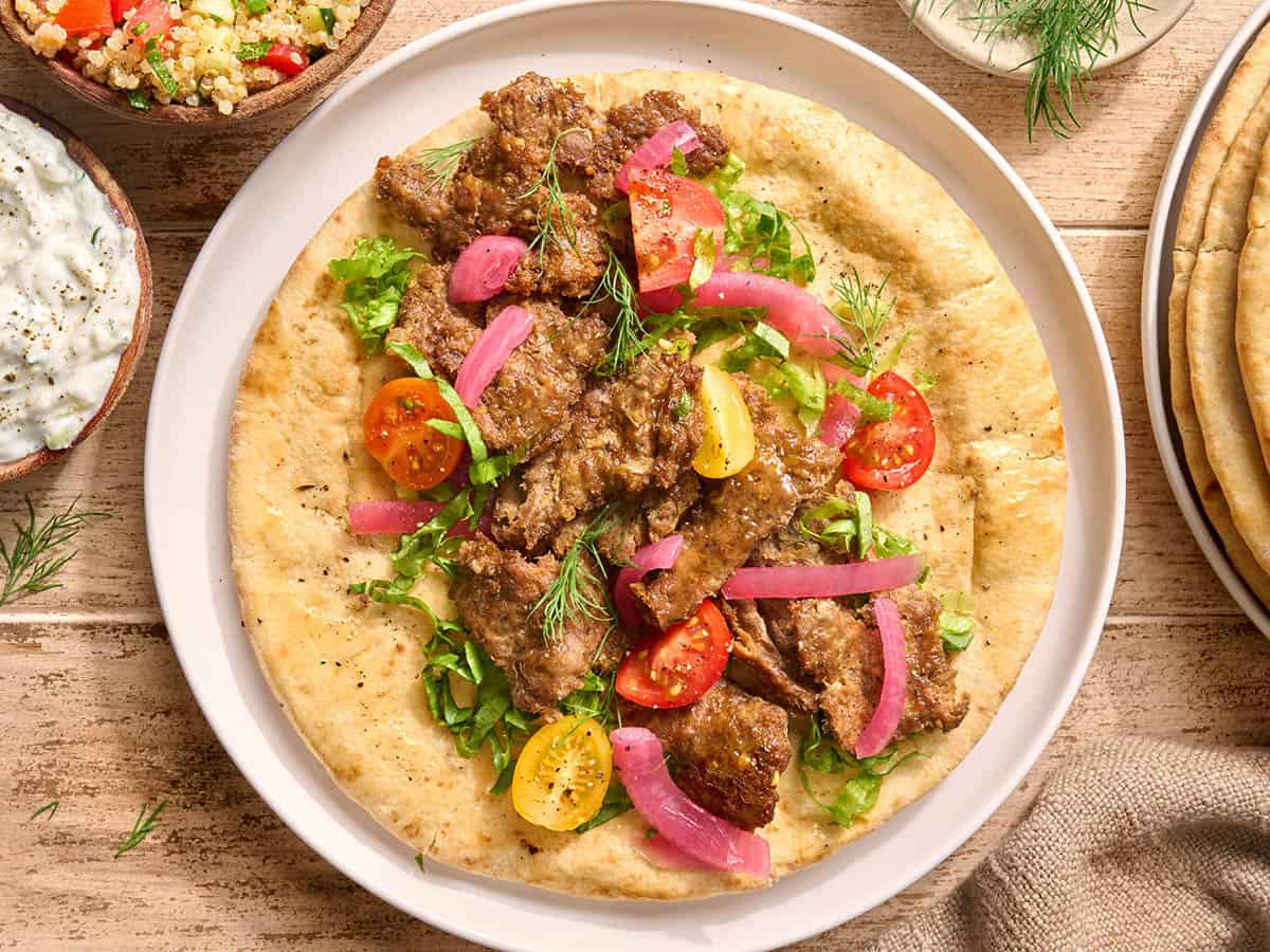 Sheet Pan Doner Kebab