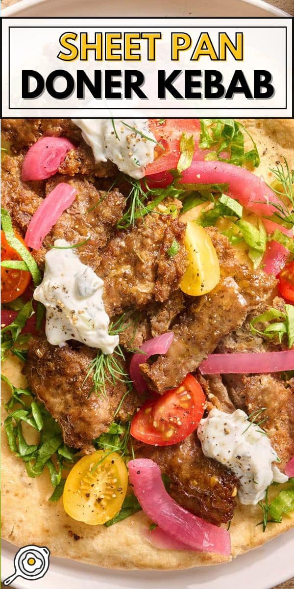 Sheet Pan Doner Kebab pin image