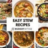 stew recipes collage