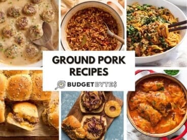 ground pork collage featured